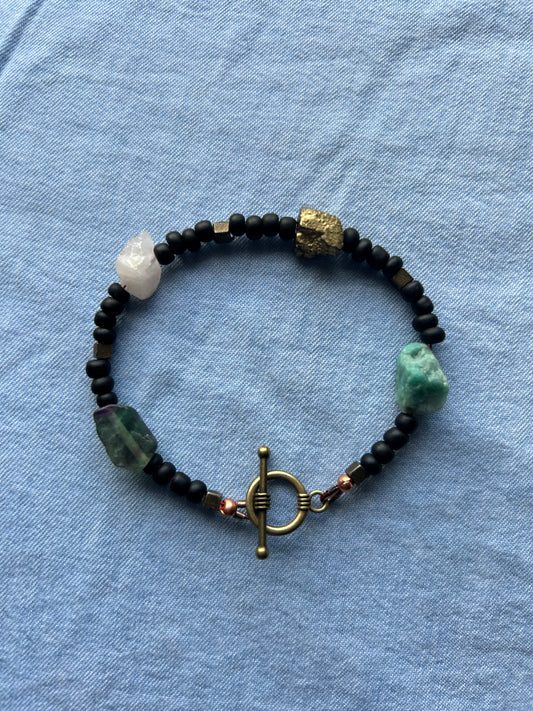 Mixed Mineral Museum Bracelet