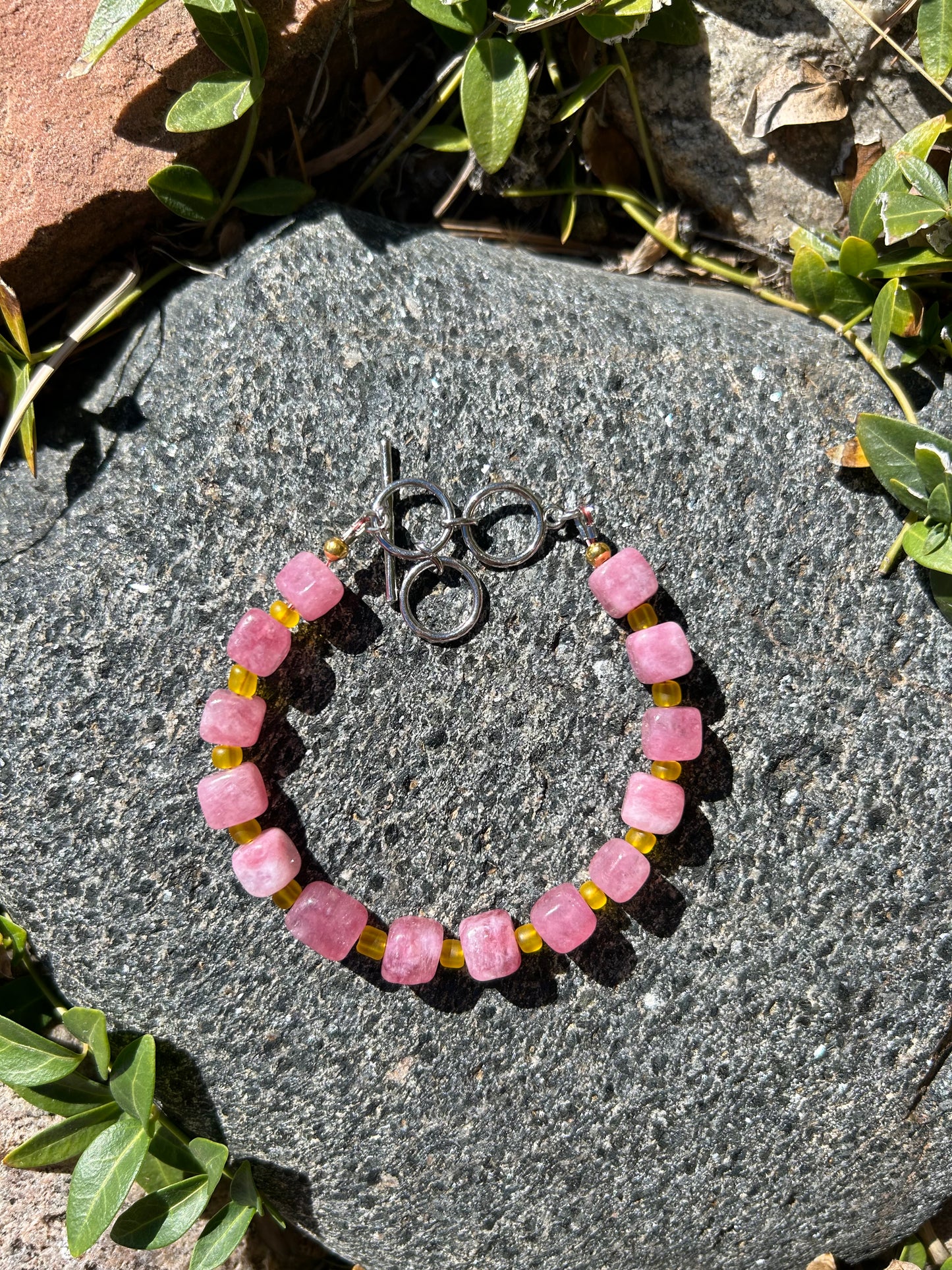 Strawberry Quartz Bracelet