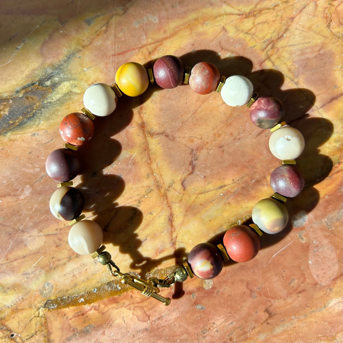 Mookite & Gold Hematite