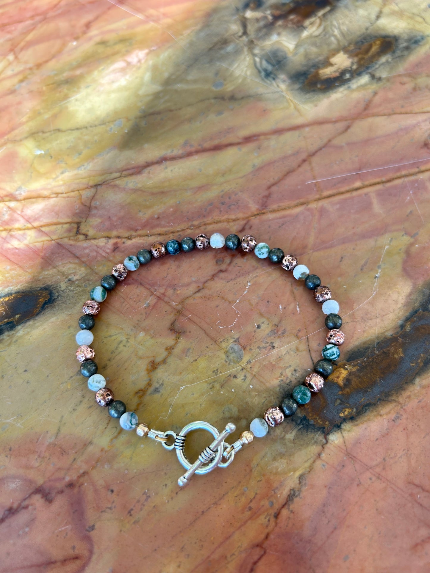 Tree Agate Mini Mix Bracelet