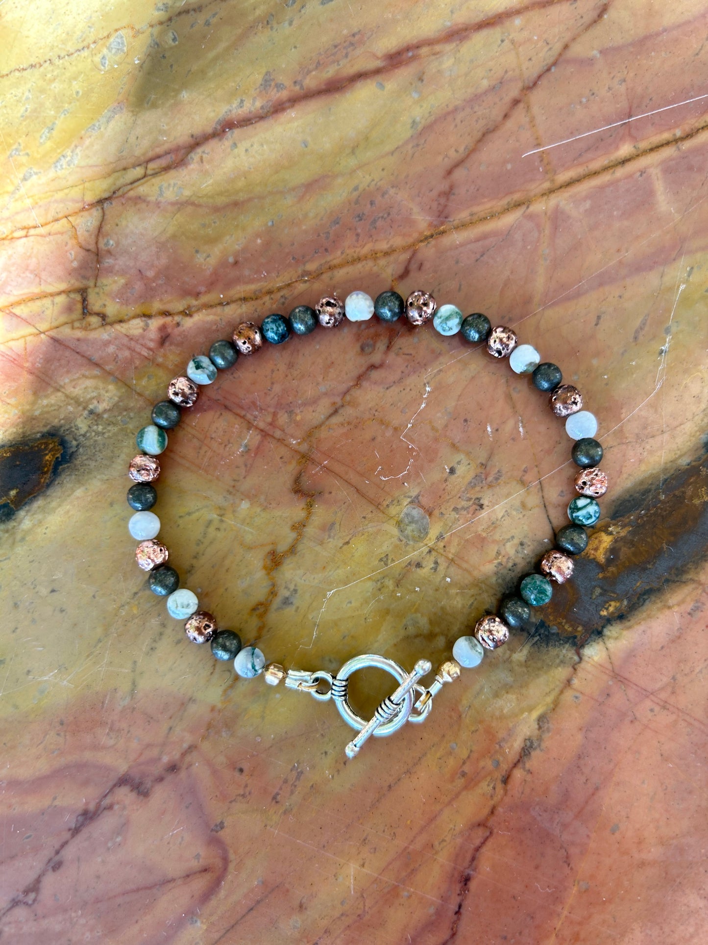 Tree Agate Mini Mix Bracelet