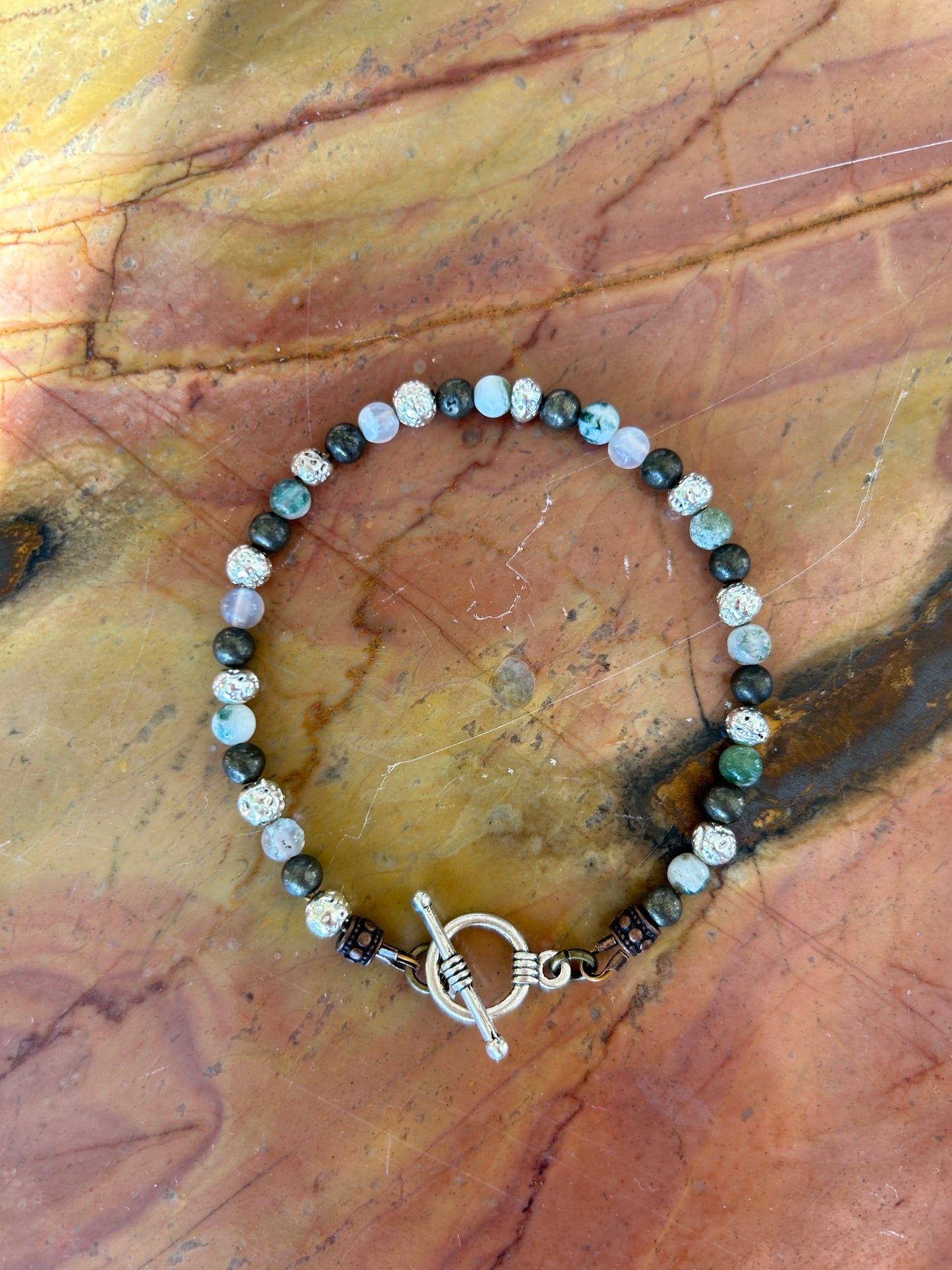 Tree Agate Mini Mix Bracelet