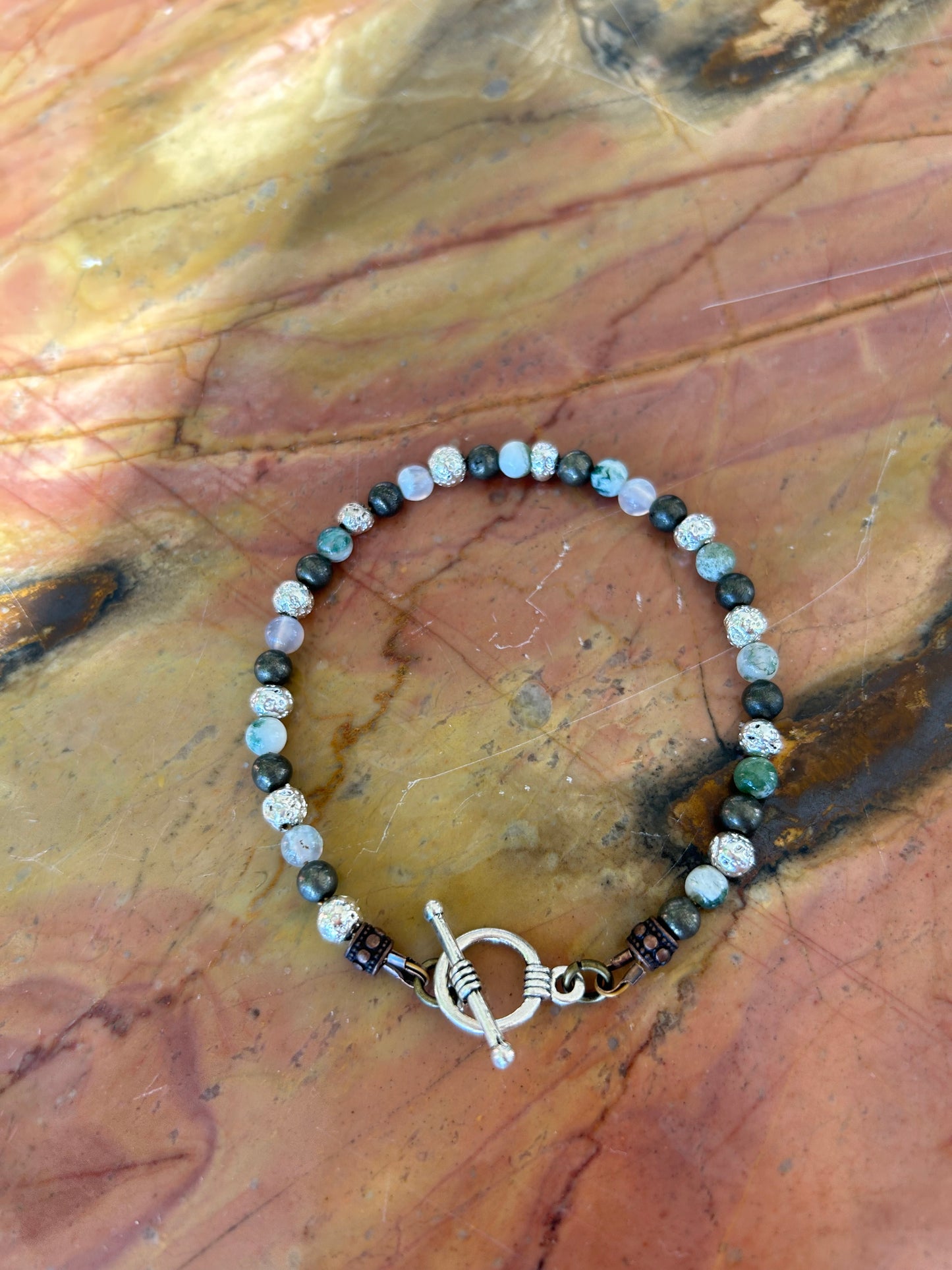 Tree Agate Mini Mix Bracelet